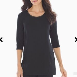 Soma Black Tunic Top